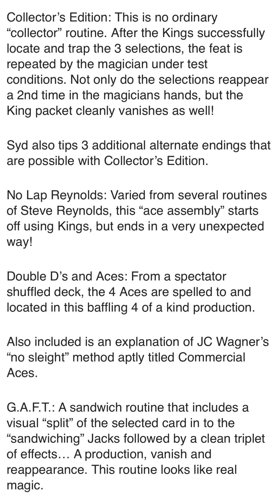 Magic Trick Instructional DVD Simply Sydney Syd Segal Sealed 7 Effects 2007