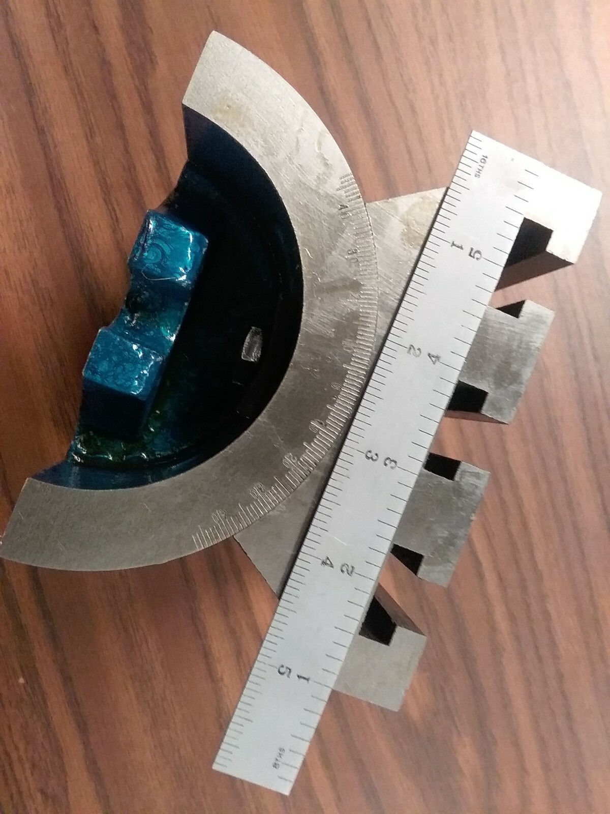 5x7" Adjustable Angle Plates, heavy duty, 45 degree both sides #HAP-0705-new