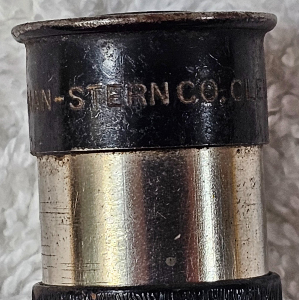 Newman-Stern Co. Cleveland USA Cast Iron Field Microscope Working VTG
