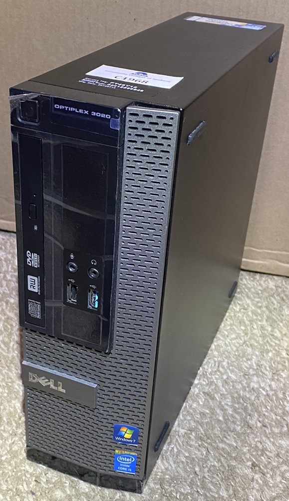 Dell Optiplex 3020 Core i5-4570 3.20GHz 500GB Hdd 8GB RAM Desktop No OS - TESTED