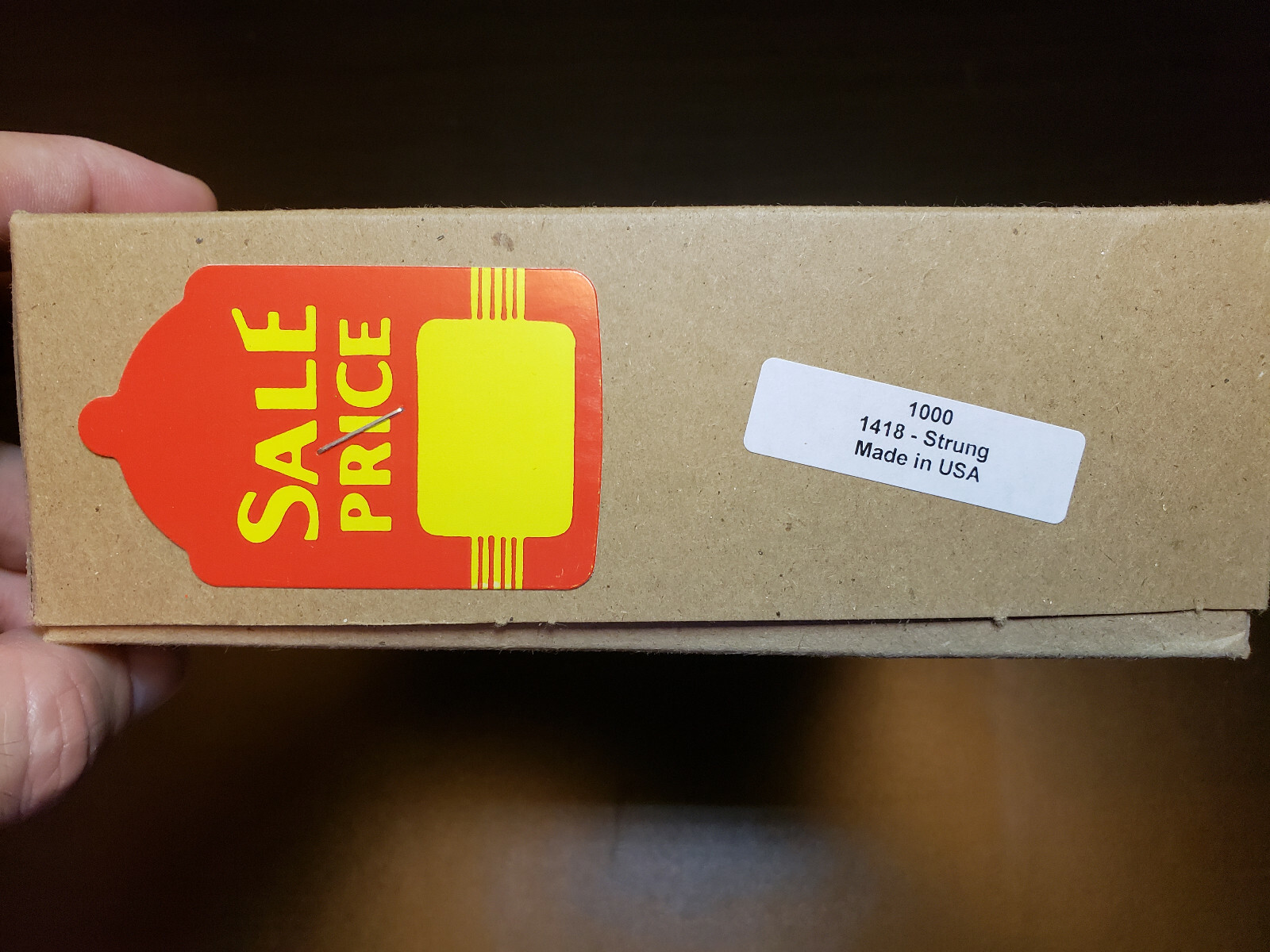 1000 Sale Price Red Yellow Tags With String Large Merchandise Garment Coupon