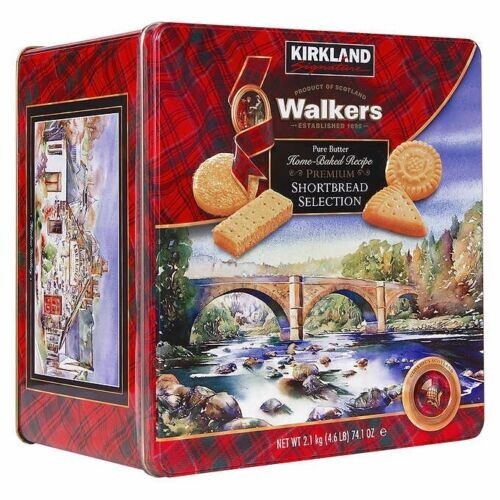 Kirkland Signature Walkers Pure Butter Cookie Premium Shortbread Selection 4.6lb
