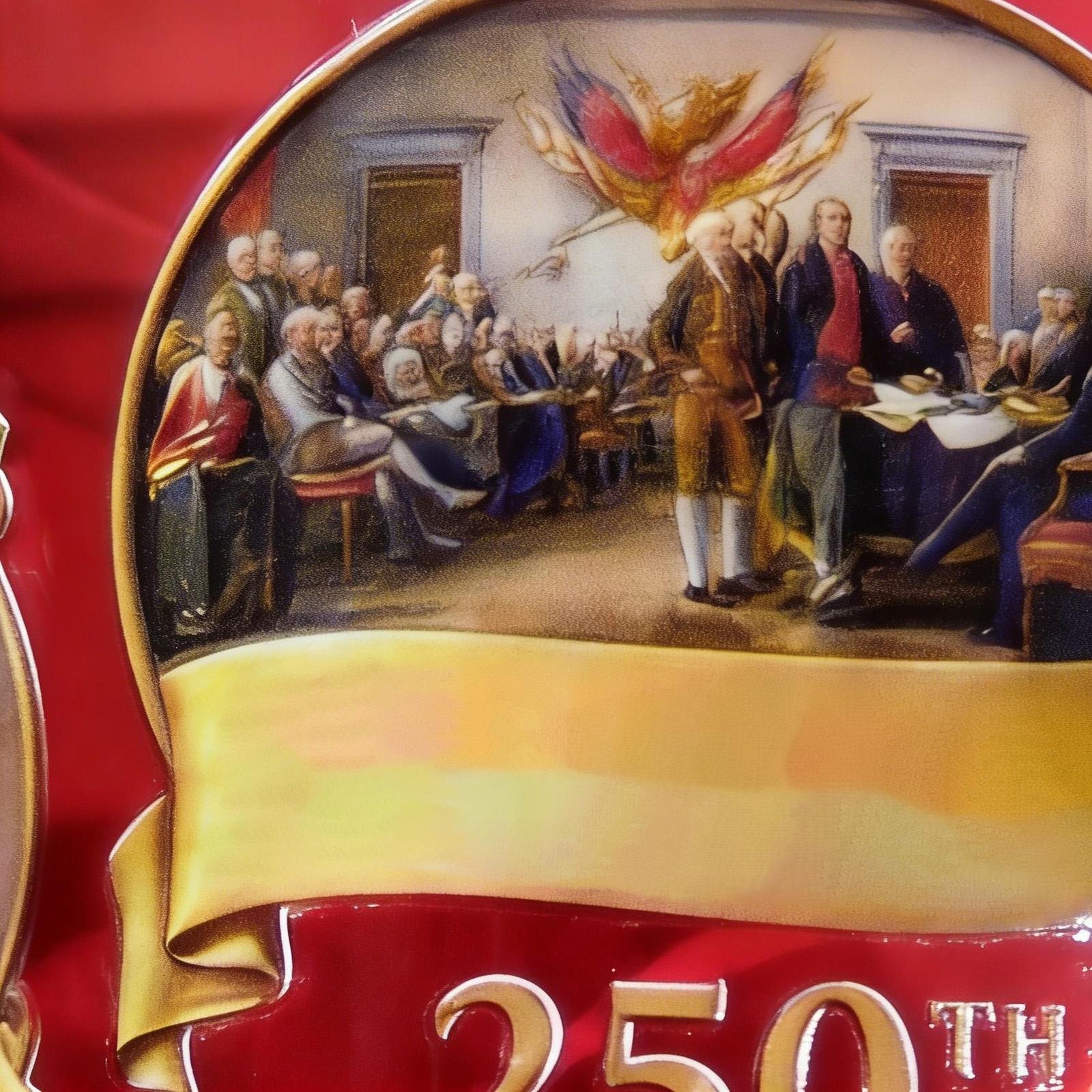 America 250th Anniversary “We The People” Heritage Whiskey Glass