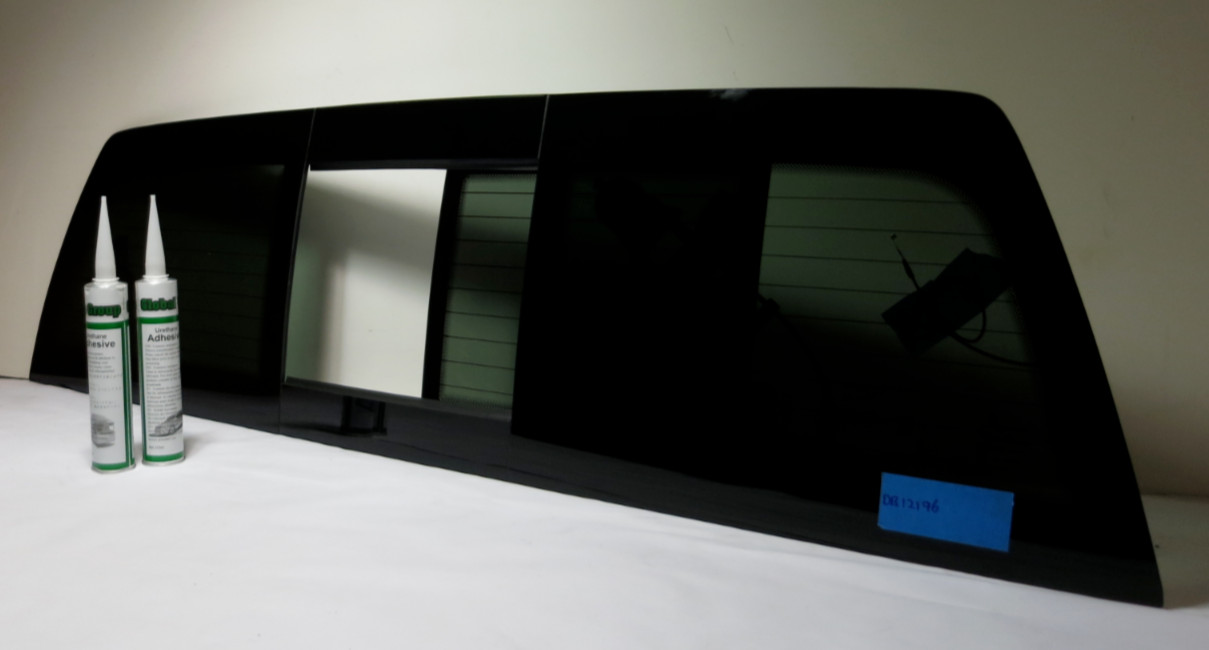 Fit 2014-2018 Chevy Silverado 1500 Rear Glass Power Slider Heated w/ Regulator