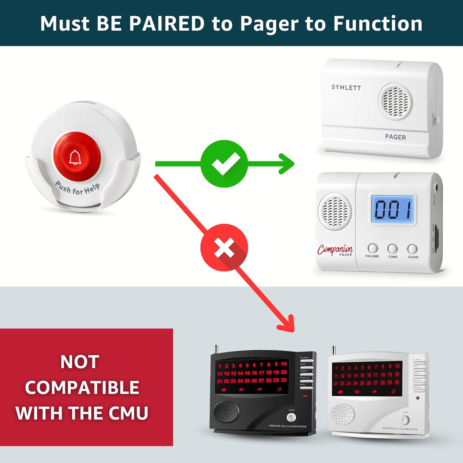 Life Alert Medical Call Button for Elderly at Home 100 Days of School - Compatib