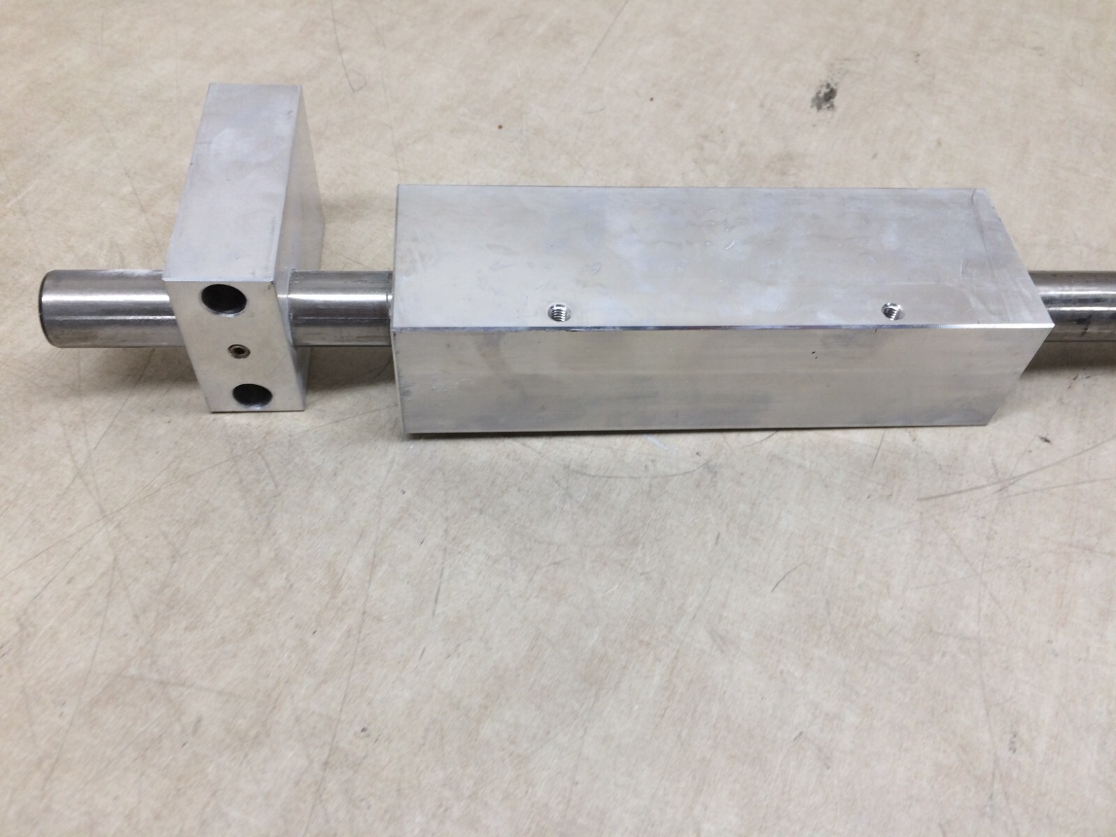 Roland DWX-50 Dental Spindle Head Guide Rails & Rotary Axis Unit Rails