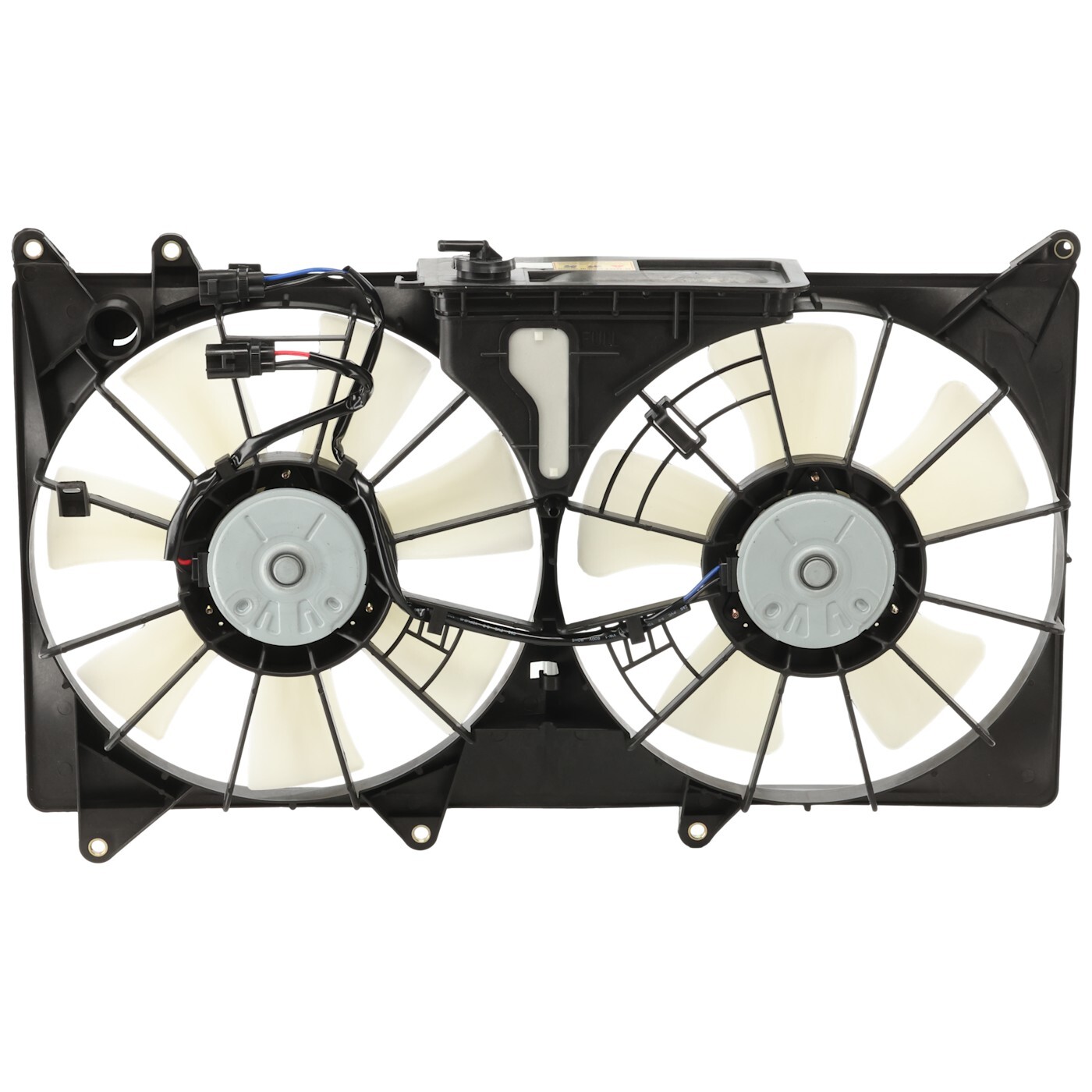Radiator Cooling Fan For 2001-2005 Lexus IS300 Dual with Coolant Reservoir