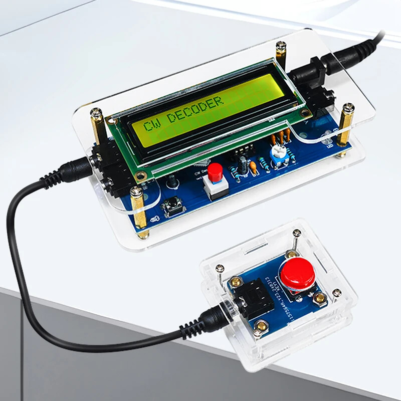 Trainer Morse Code Decoder Keyer Interpreter DIY Electronic Component Kit SET