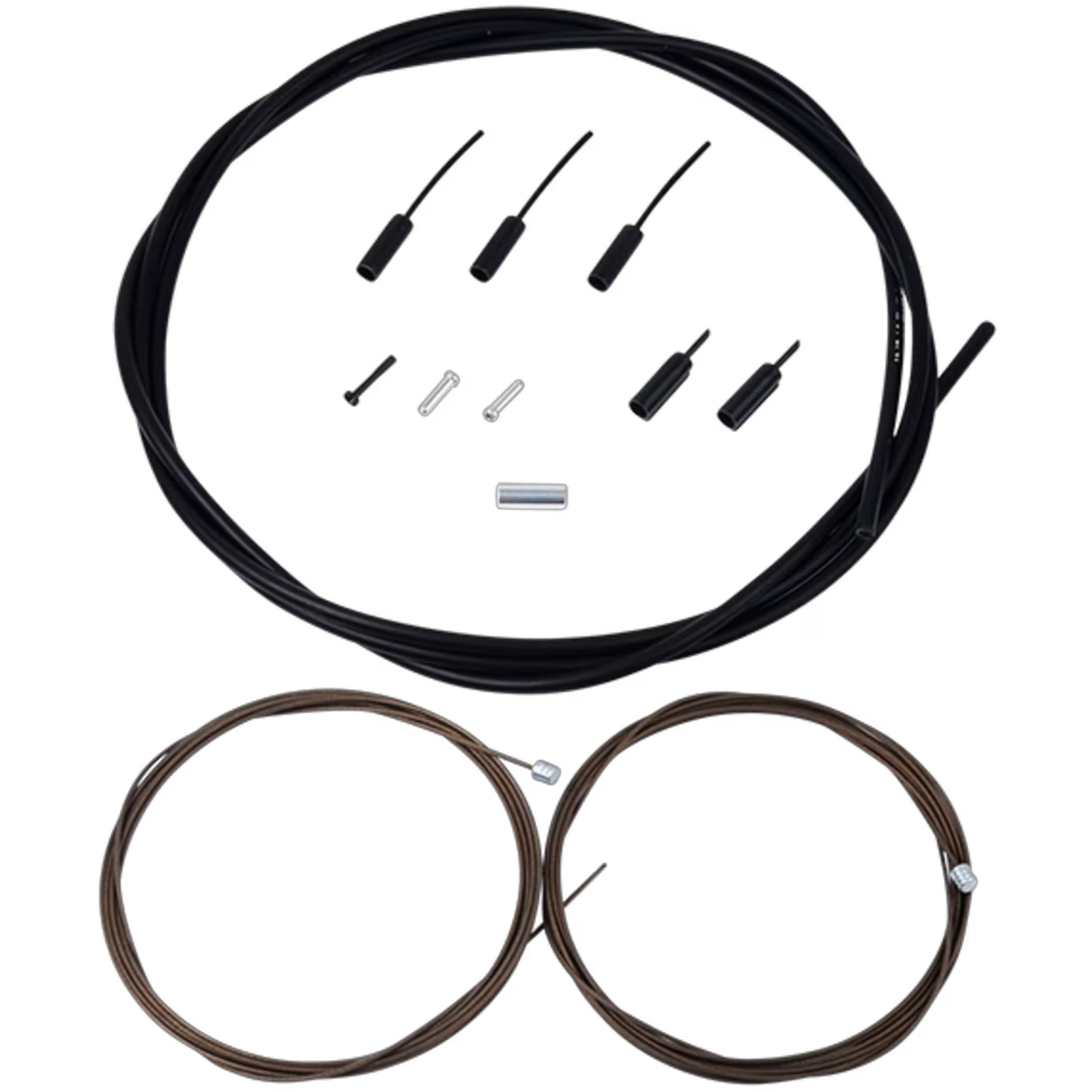 Shimano Polymer Coated Shift Cable Set (Dura-Ace / Ultegra), Black