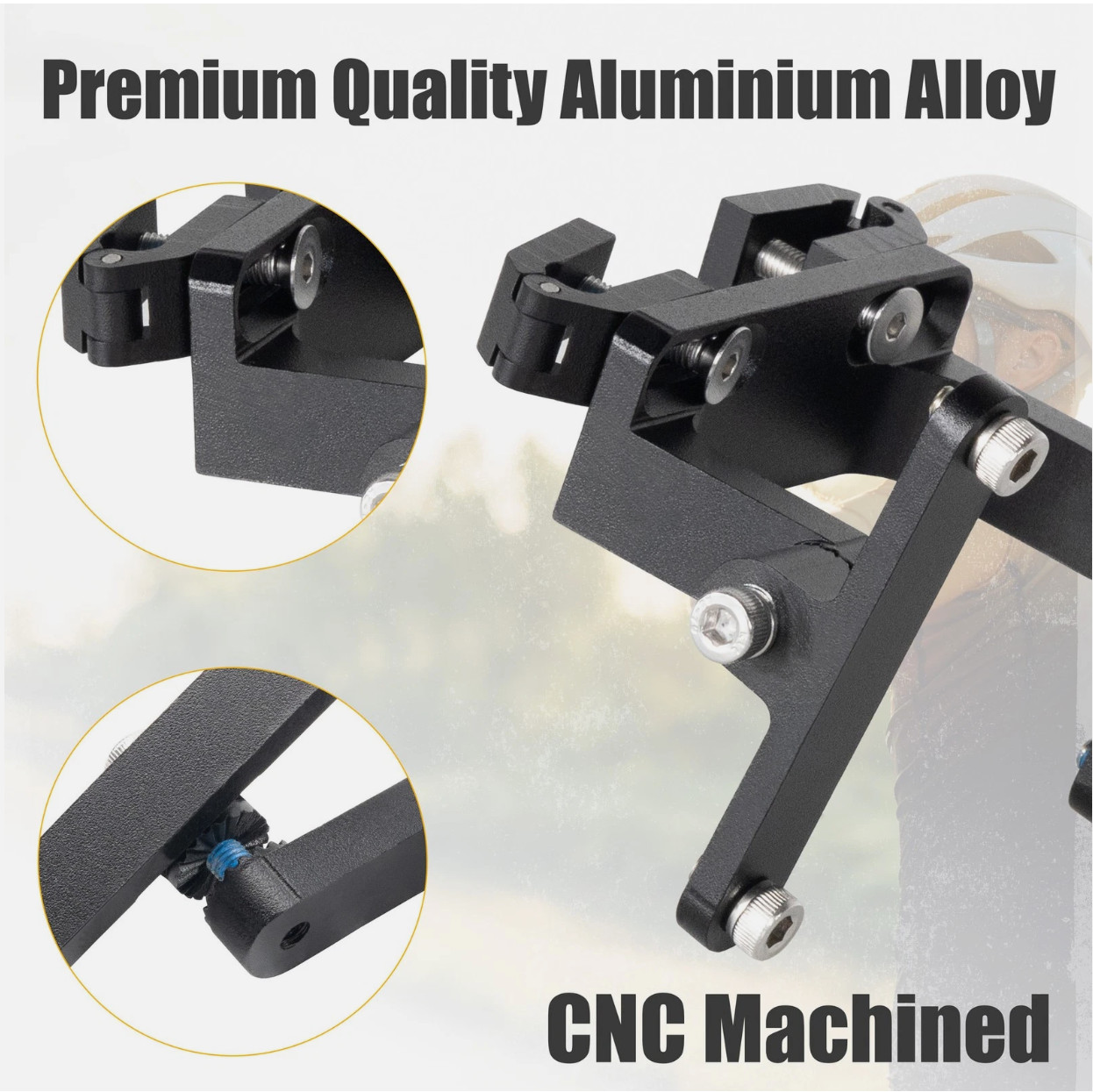 CyclingDeal Bicycle Saddle Double Water Bottle Cage Mount Holder Only