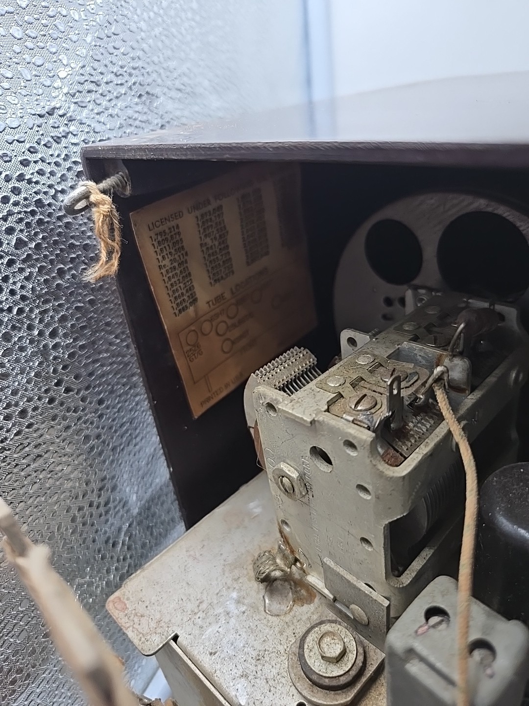 Vintage Emerson Fm Am Tube Radio Model 557 For Parts And Repair