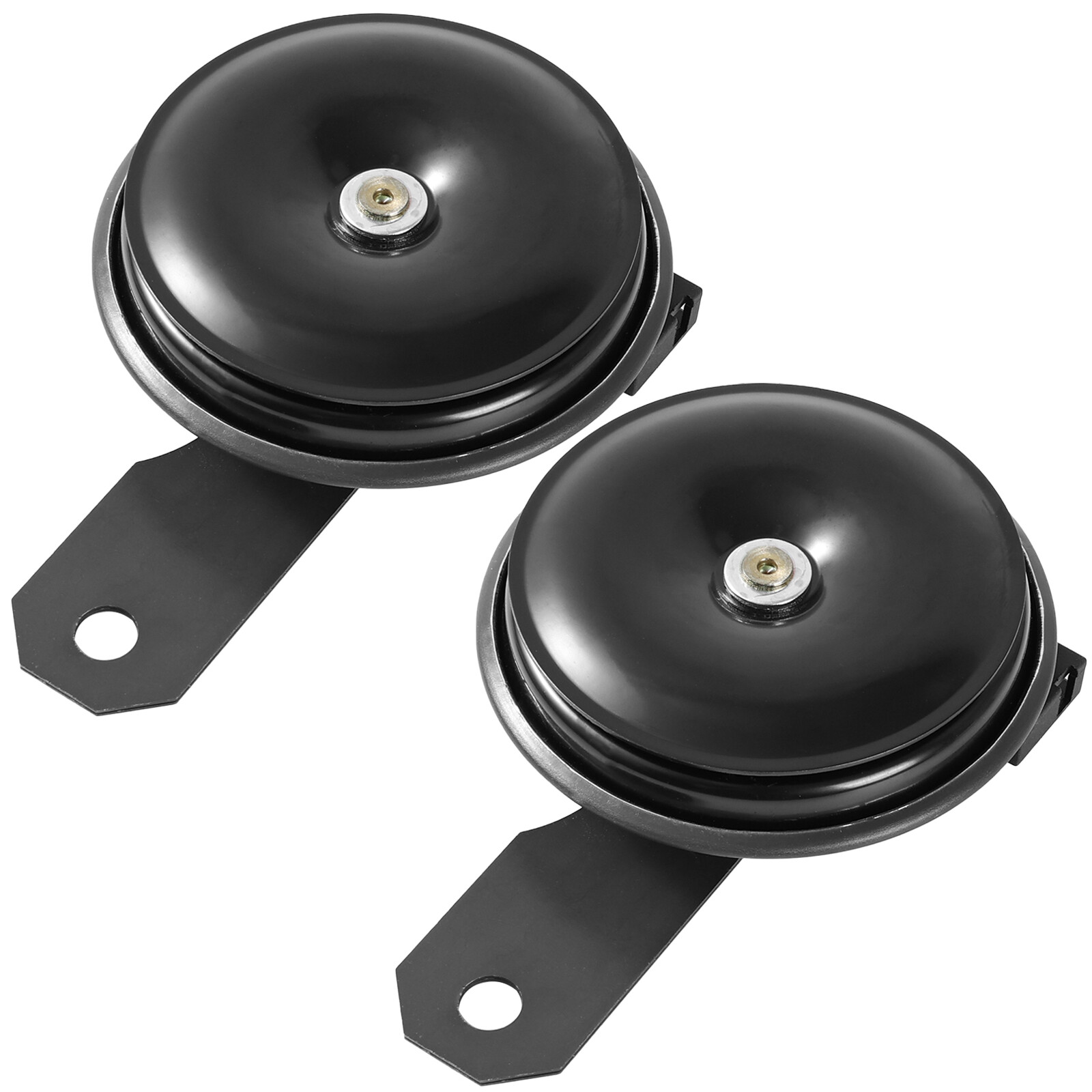 2Pcs Car Motorcycle High & Low Tone Disc Horn For Toyota Corolla Highlander RAV4