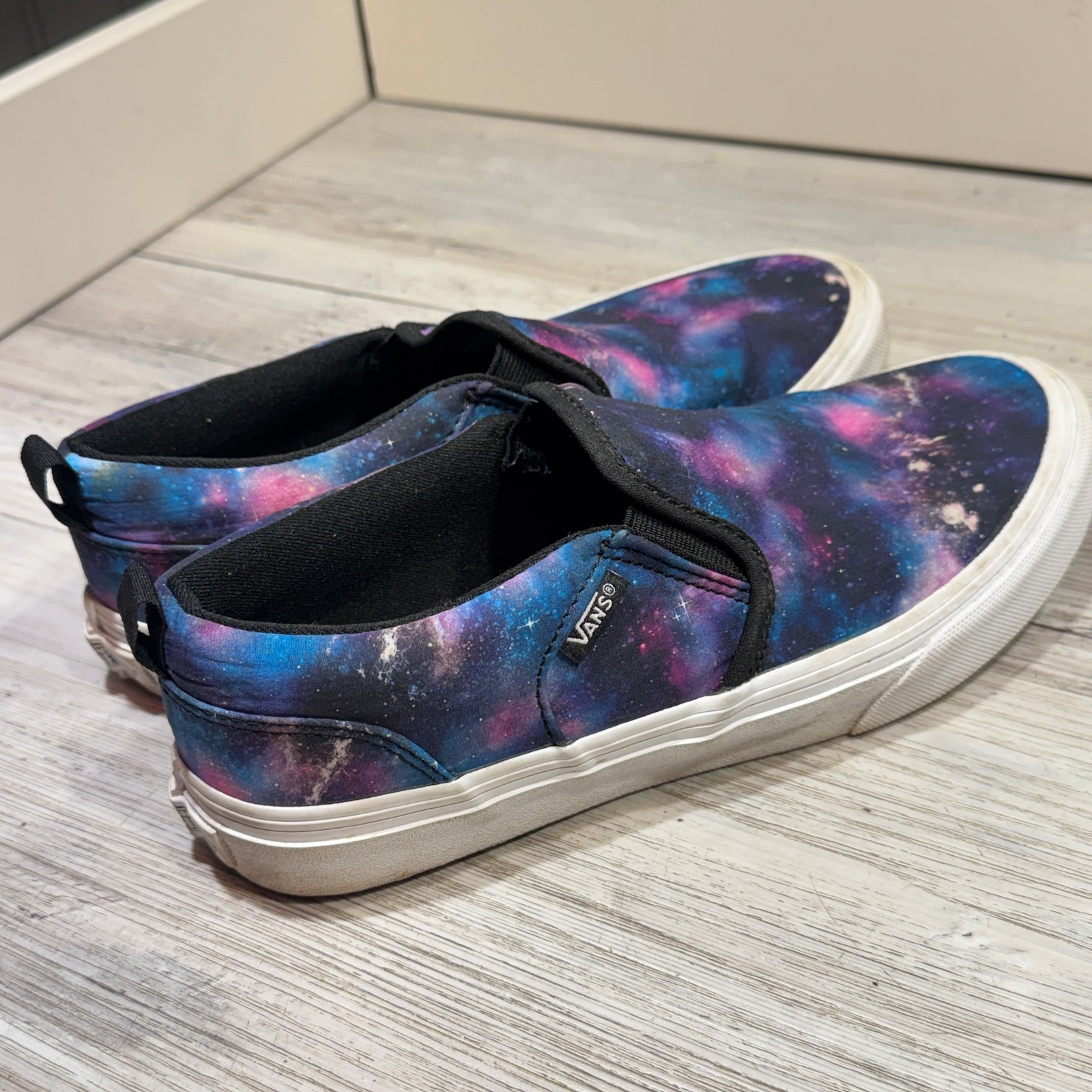 Vans Slip-On “GALAXY” Skate Shoes US MISSY Size US 6