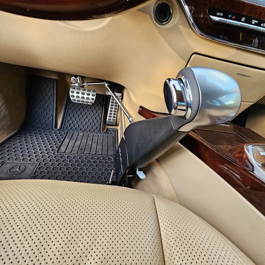 Car hand control A permanent and safe install.For Disabled/Handicap -SCI injured