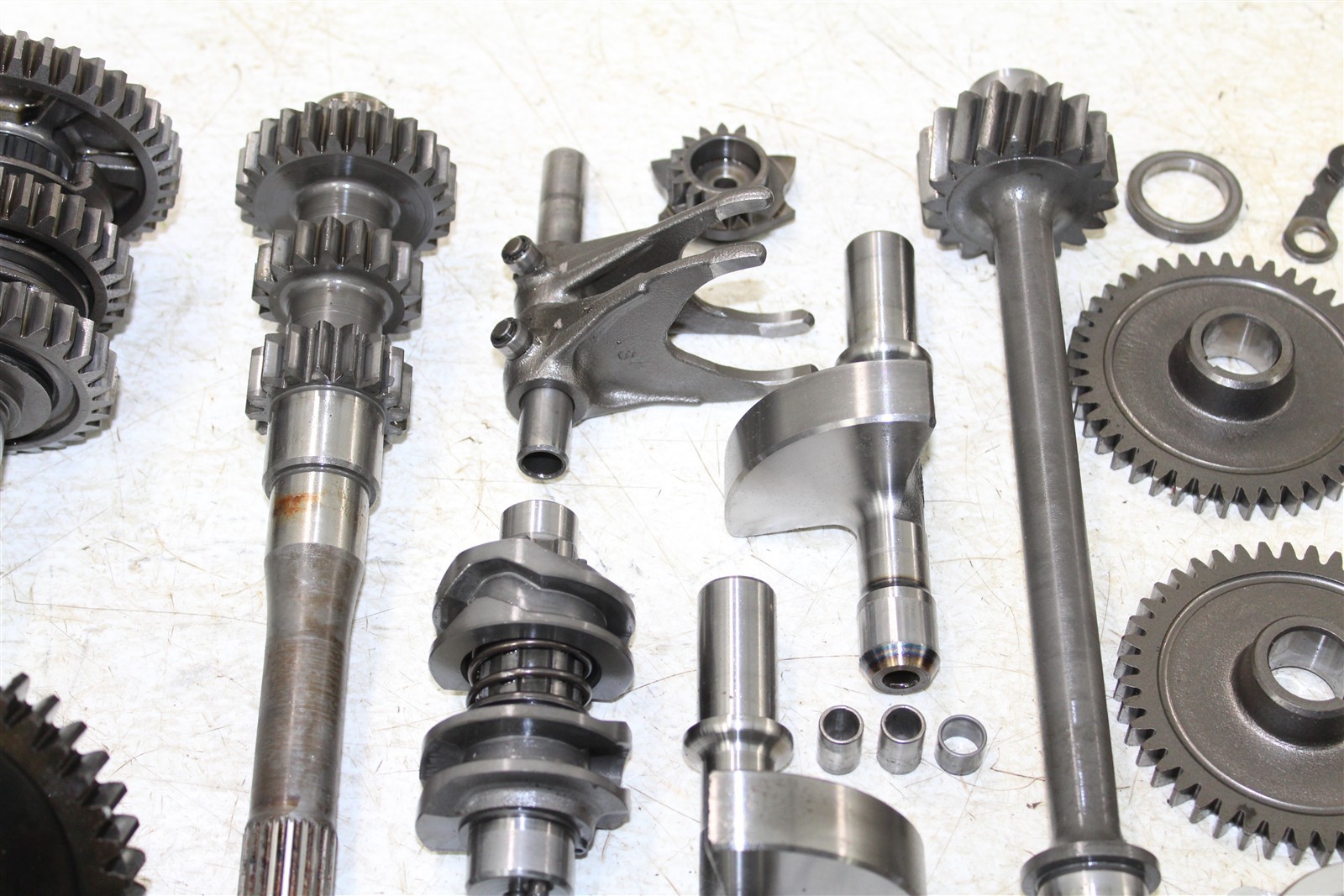 2006 Suzuki King Quad 700 4x4 Transmission Gears Shift Shaft Forks Drum 43054