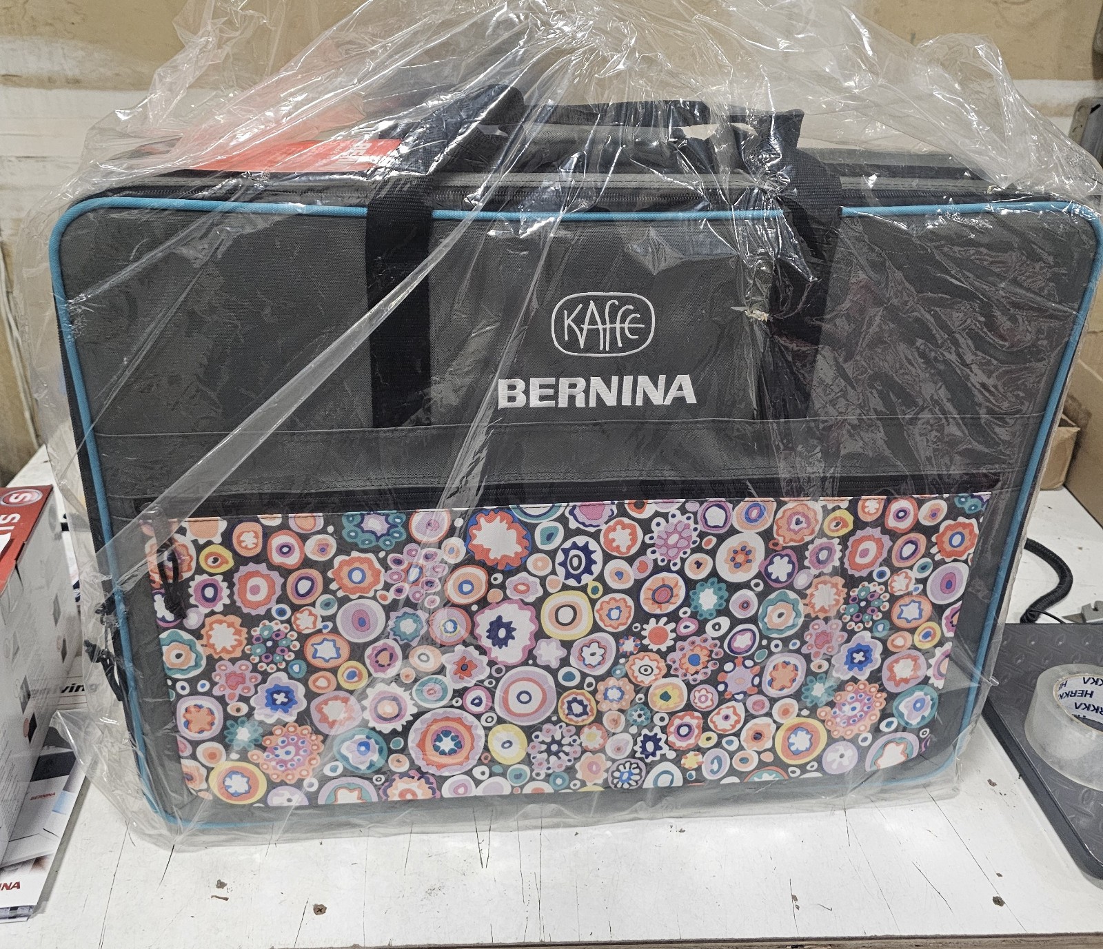 Bernina XL Embroidery Unit Module Case - Kaffe Edition