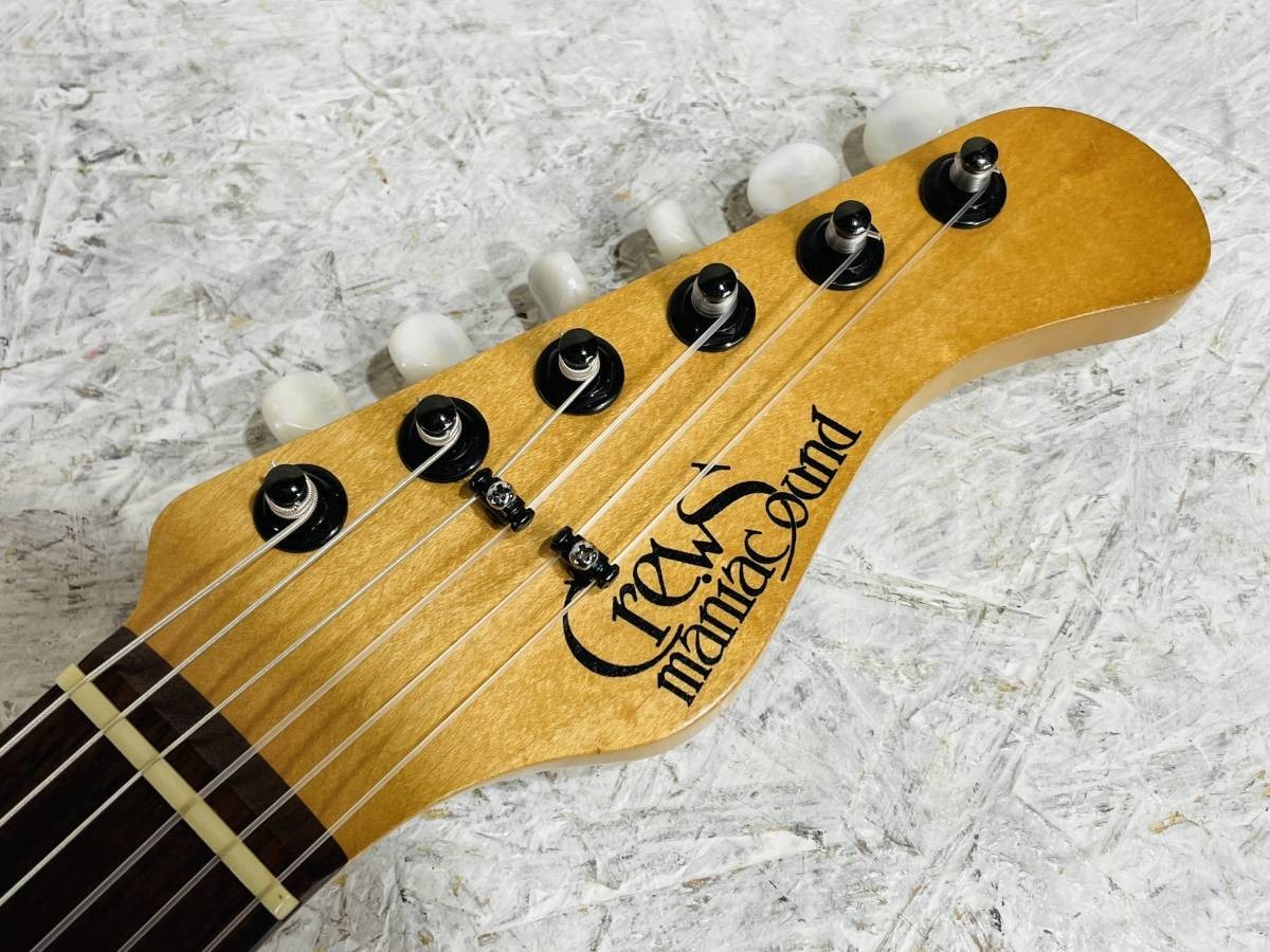 Crews Maniac Sound SM-GUT QUIL MAPLE TOP Used Nylon Electric w/Gig case
