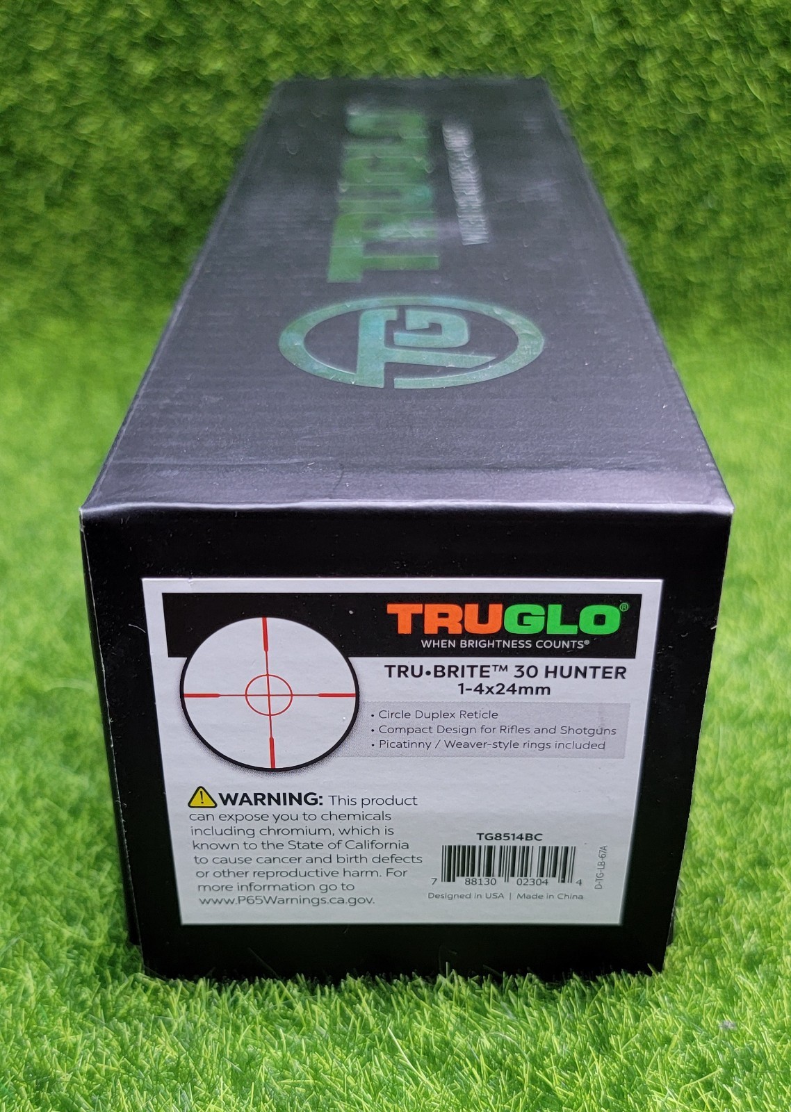 TruGlo TruBrite 30 Hunter 1-4x24mm 30mm Compact Shotgun/Rifle Scope - TG8514BC