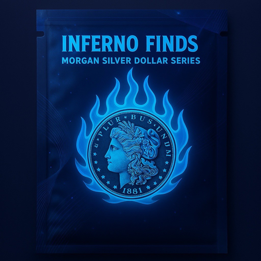 🔥 Inferno Finds™ — Morgan Silver Dollar Series (32‑Year Run) 🔥