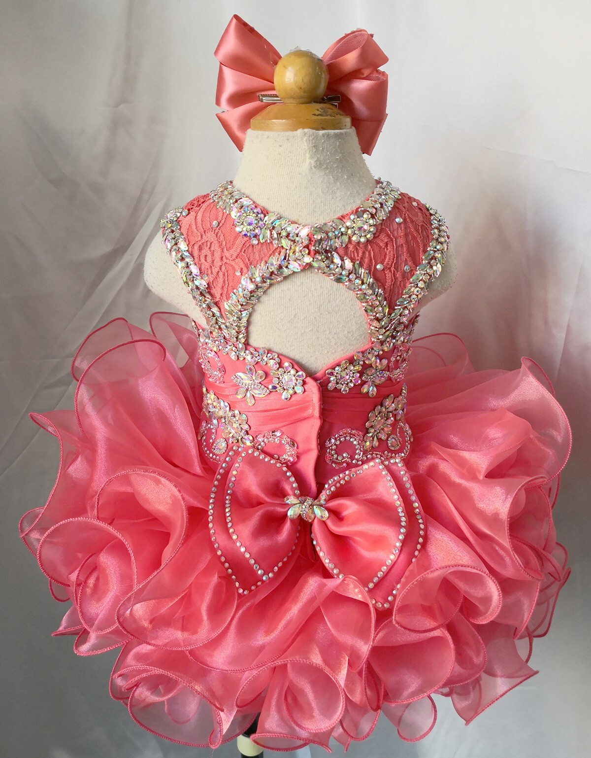 Jenniferwu Pageant Party Princess Birthday Dresses Tulle Tutu Dress for Girls