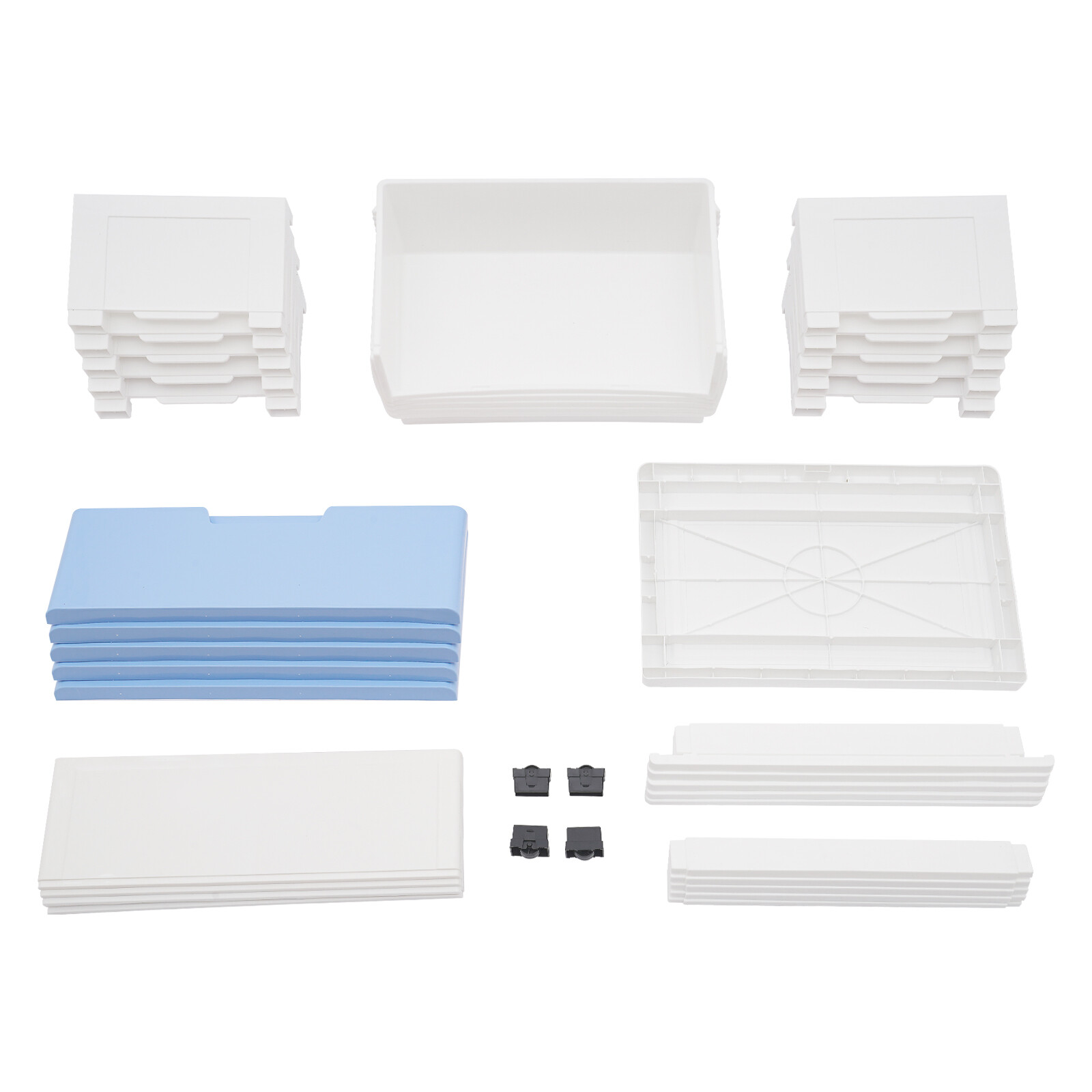 Plastic Drawers Dresser, Storage Cabinet with Drawers, Closet Drawers Dresser