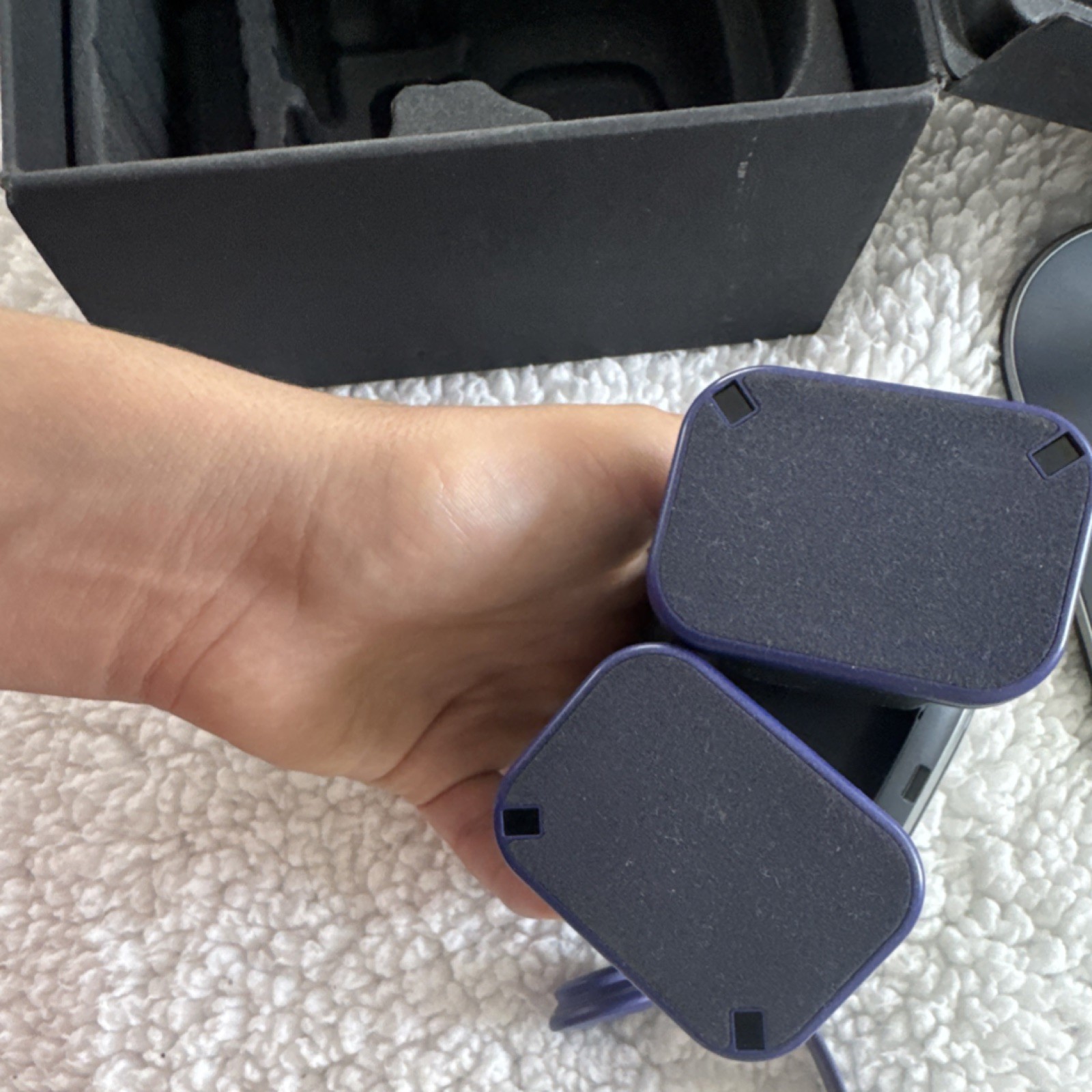 Living AI EMO Desktop Pet Robot with Wireless Charger & Headphones