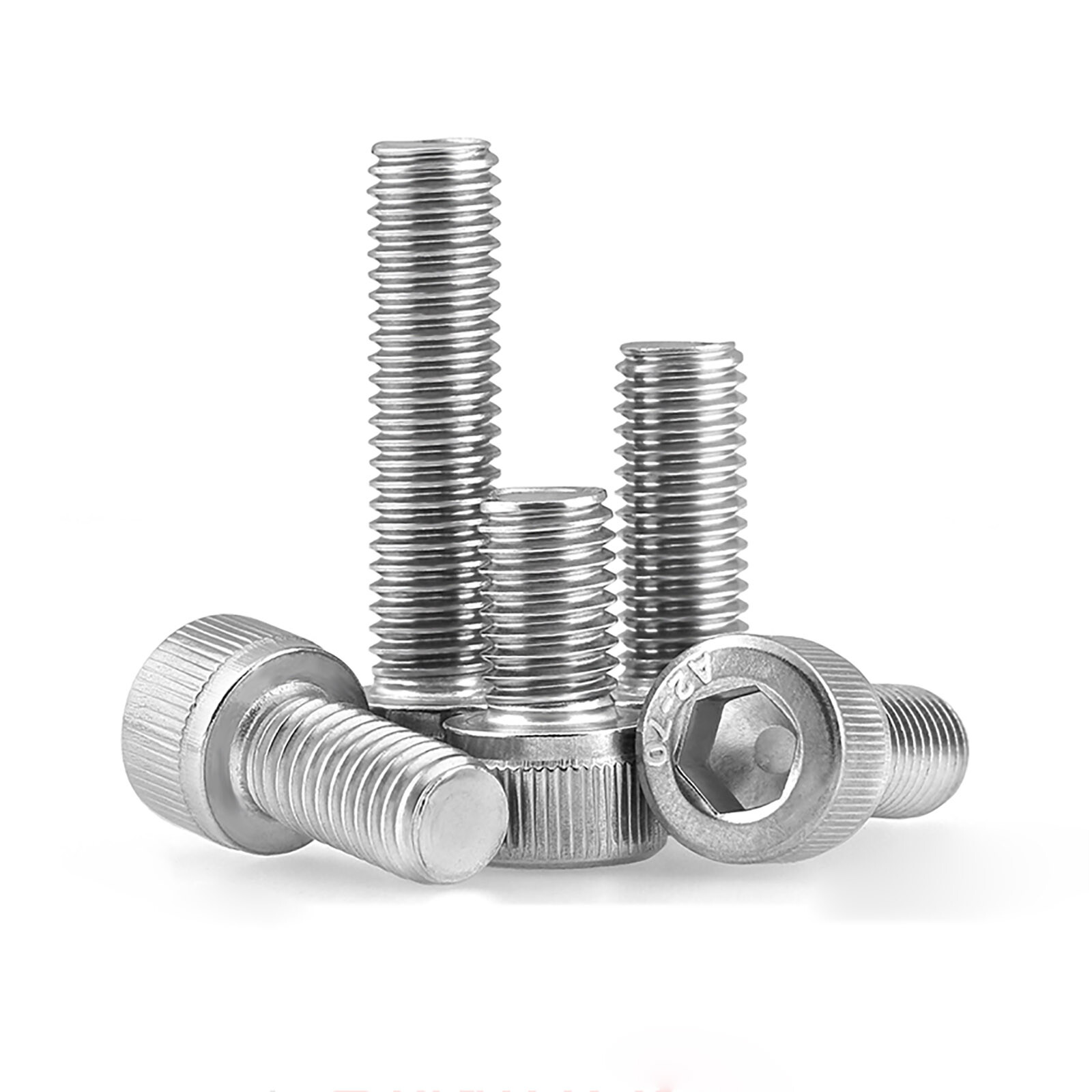 M3 x 3mm - 130mm Hex Socket Head Cap Bolts A2 Stainless Steel Screws DIN 912