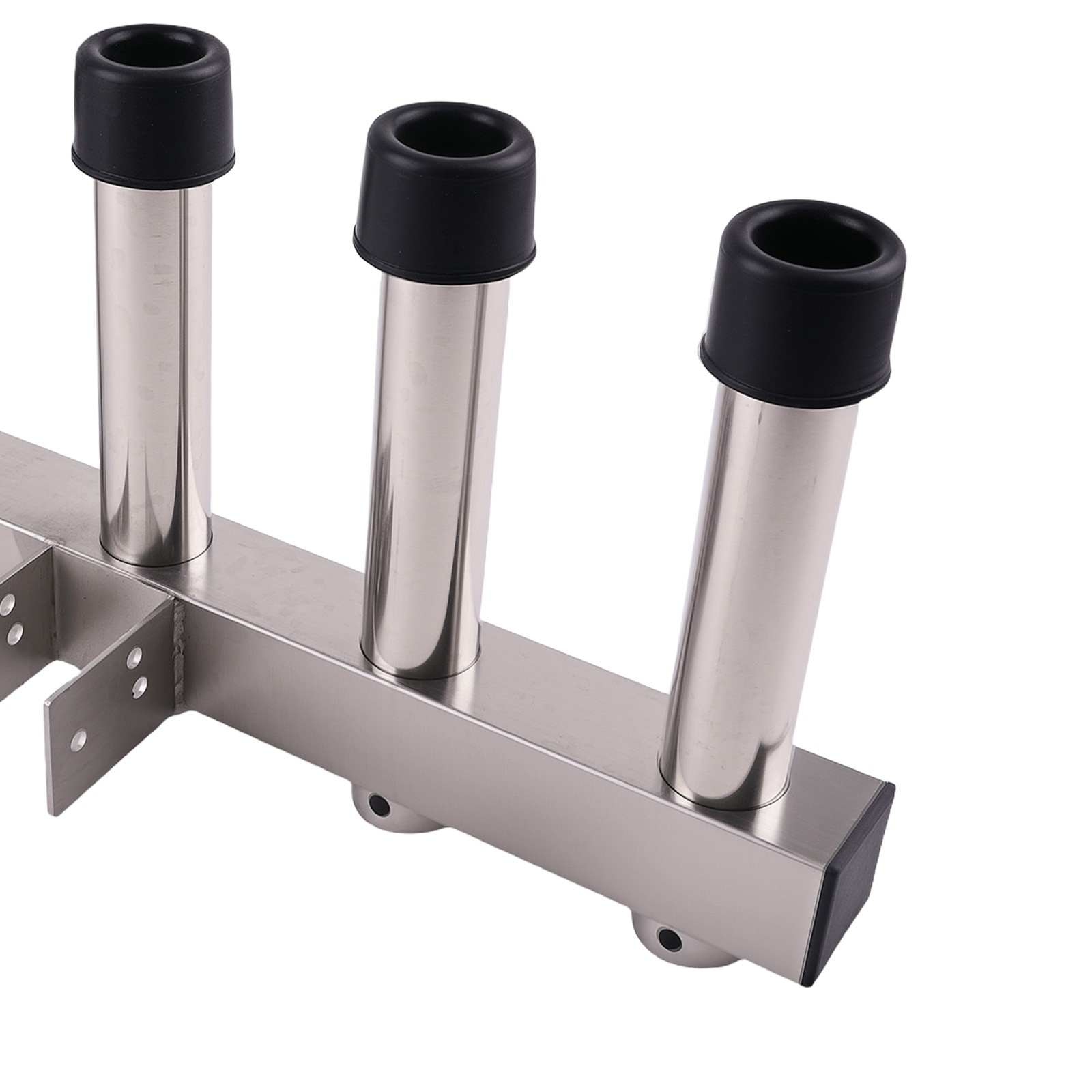 Stainless Steel Hitch Fishing Rod Holder 5 Link Tube for 2" Hitch Receivers