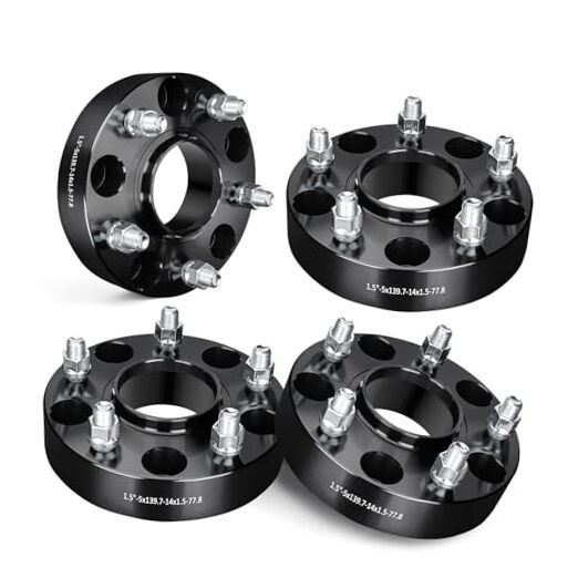5x5.5 Wheel Spacers Compatible with Ram 1500 2012-2018, 5x139.7 mm 1.5 inch