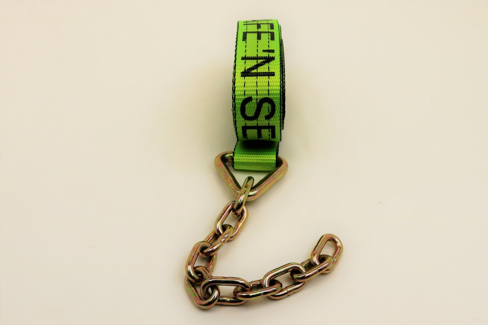4 Pack of 2" x 14' Hi-VIZ TECNIC Webbing Straps with 5/16" x 12" G70 Chain Tails