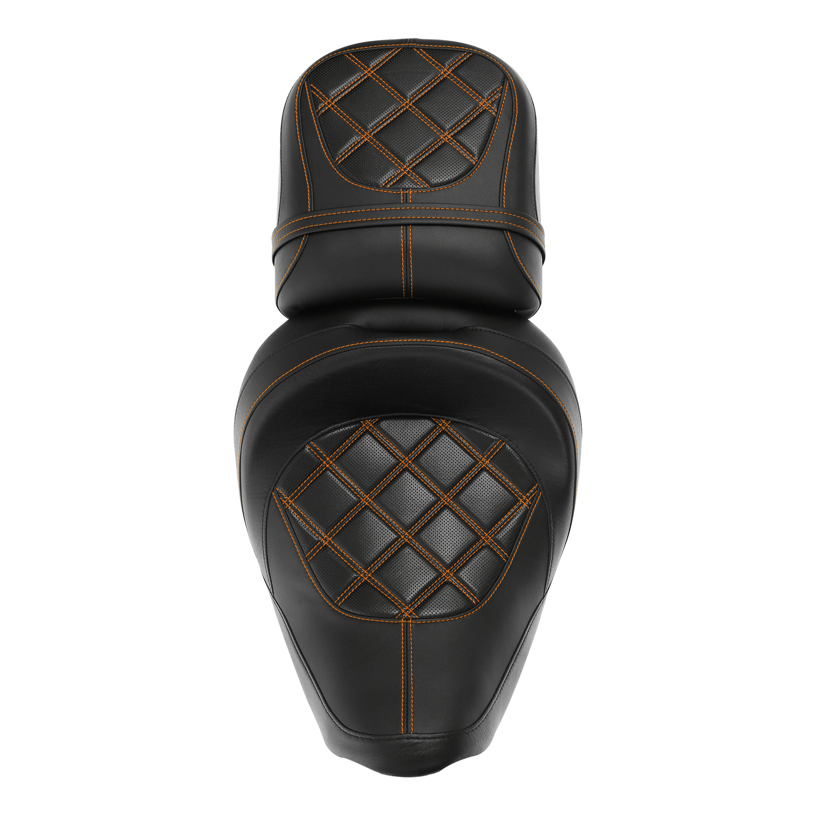 Black Driver Passenger Two-Up Seat Fit For Indian Chieftain Springfield 14-2023