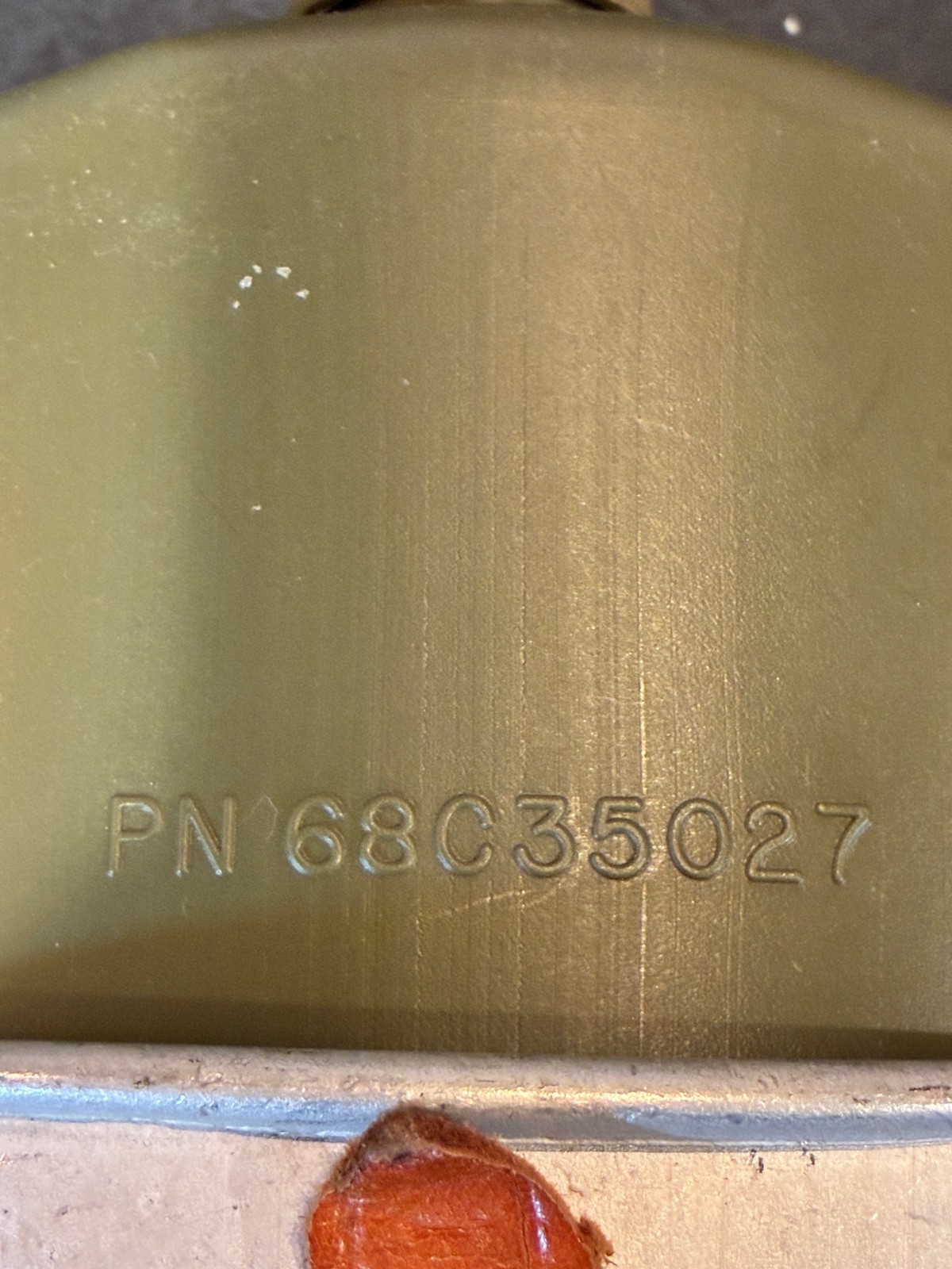 Pilots Emergency Flask/Cup Water Bottle Survival USAF Air Force PN 68C35027