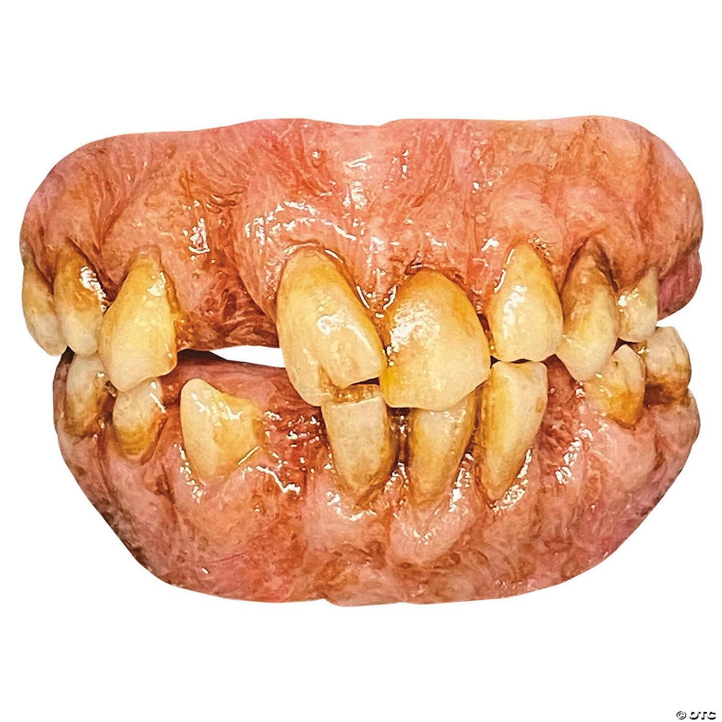 TRICK OR TREAT BITEMARES TEXAS HORROR 3 LEATHERFACE TEETH COSTUME MACGRL104