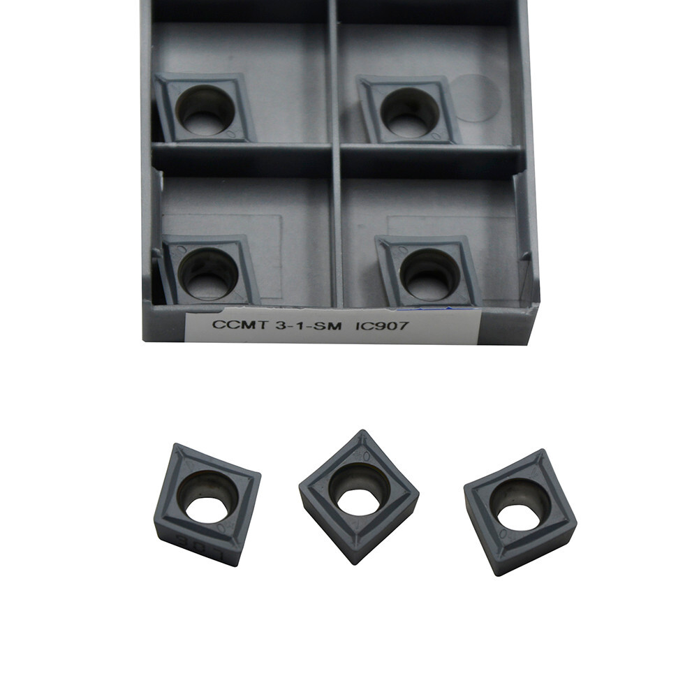 20pcs ISCAR CCMT09T304-SM CCMT3-1-SM IC907 CNC Carbide Insert