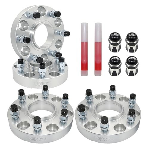 6x5.5 Hubcentric Wheel Spacers for Silverado Sierra 6x5.5-M14x1.5-78.1-1.25"