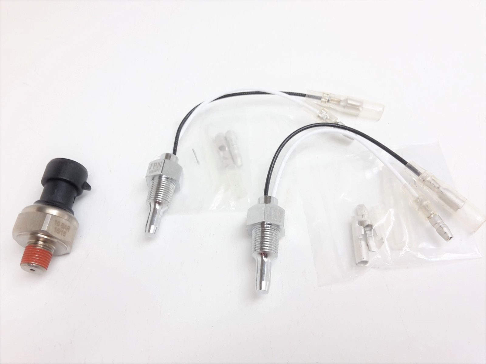 RSR Oil Pressure Gauge 4 in 1 Clear Oil Temperature Water Temperature 60mm Instrument TT