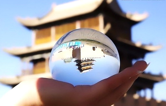 40-200mm Heavy Asian Rare Natural Quartz Magic Crystal Healing Ball Sphere Clear