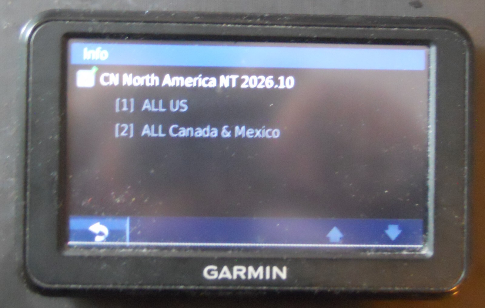 2026 Whole North America map for COMPATIBLE Garmin GPS, Read List Compatible