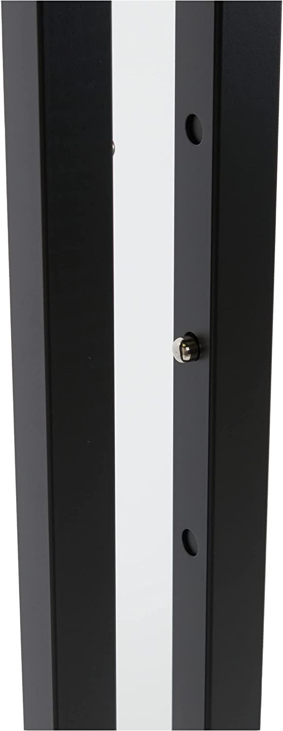 Clothing Rack Two 2 Way Slant Arms Clothes Black Adjustable Height 72" Retail