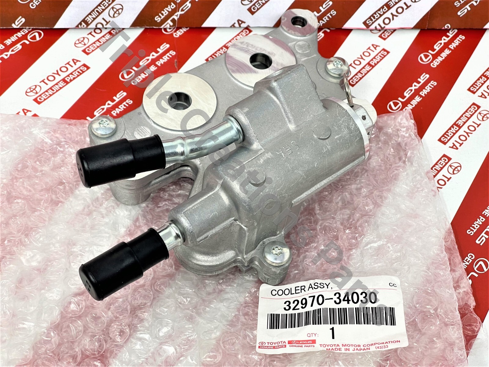 GENUINE Toyota OEM COOLER ASSY TRANSMISSION OIL WITH THERMOSTAT 32970-34030