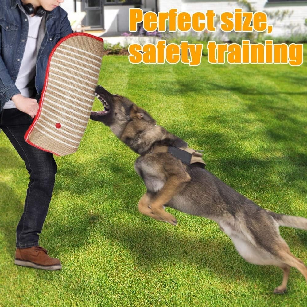 Professional Dog Training Set: Bite Sleeve, Tug Pillow & Stick for Small Breeds