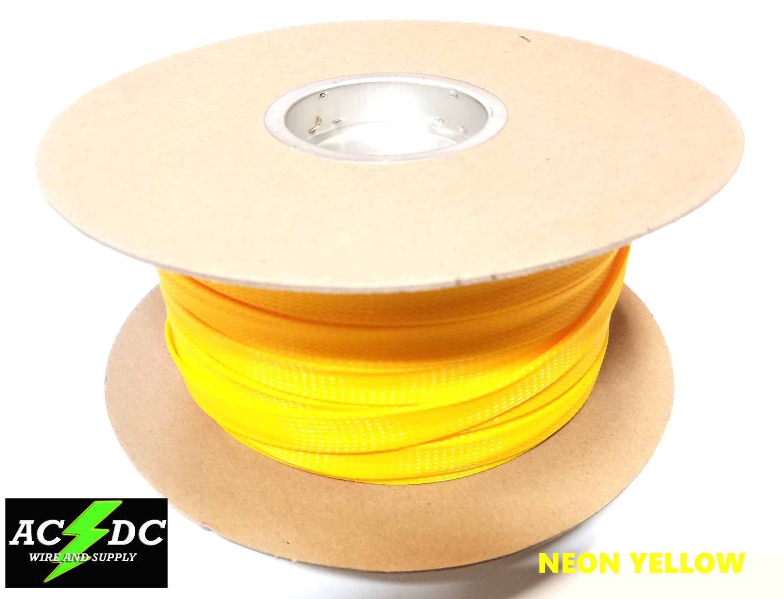 NEON COLOR BRAIDED CABLE EXPANDABLE WIRE SLEEVES NEON PET WIRE BRAID