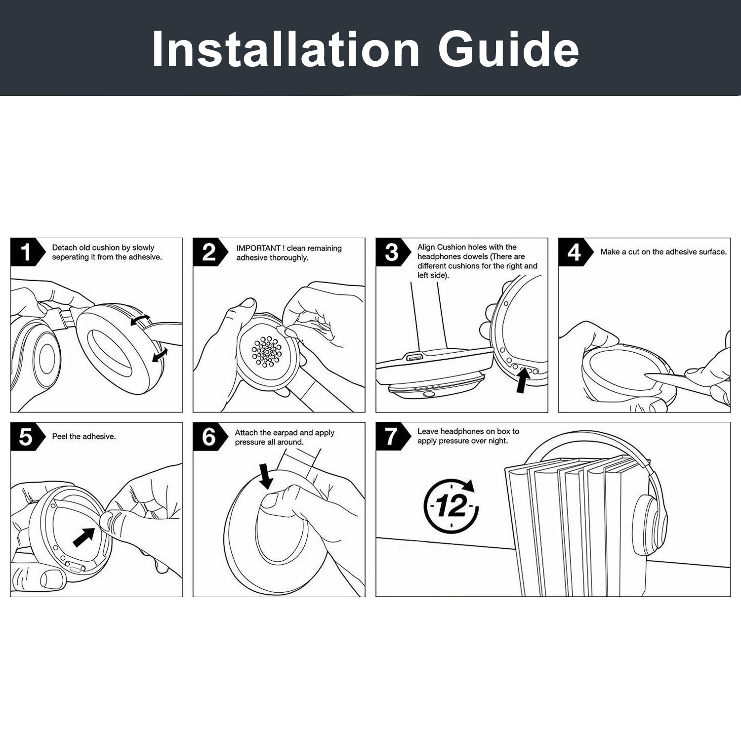 1 Pair For Beats By Dre Studio 2 3 Wireless / Wired Headphones Ear Pad Cushion