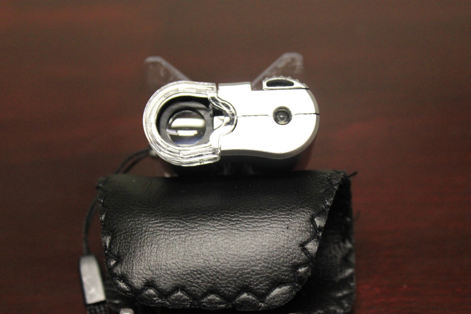 Mini Coin Inspection Microscope 60X Adjustable Focus Magnifier Mint Error B