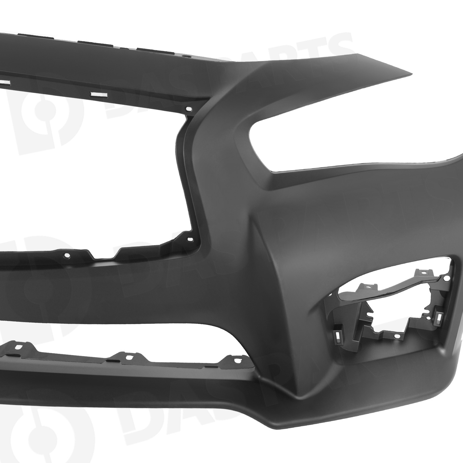 For 2014-2017 Infiniti Q50 Front Bumper Cover w/Tow Hook Cover w/o Sensor Holes