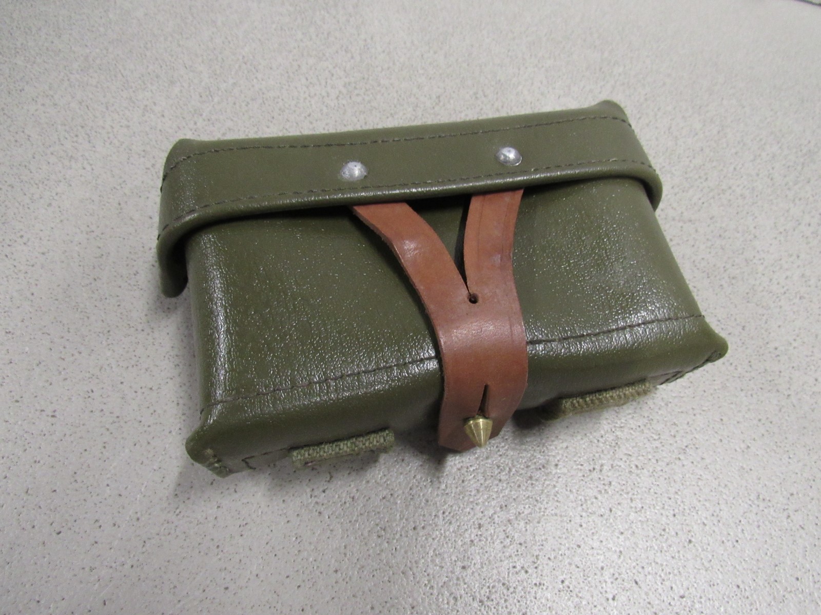 Chinese SKS Stripper Clip Ammo Pouch 7.62 Chicom Viet Cong Unused New Old Stock