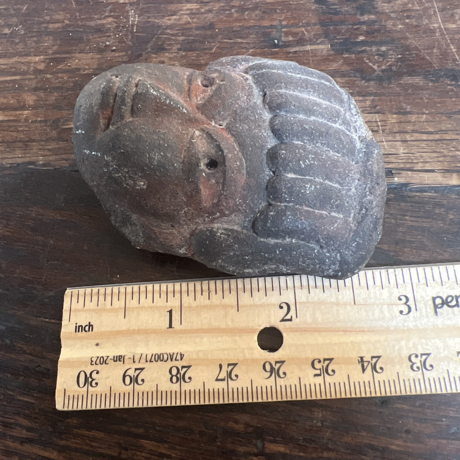 Carved STONE HEAD/EFFIGY May Be Mayan