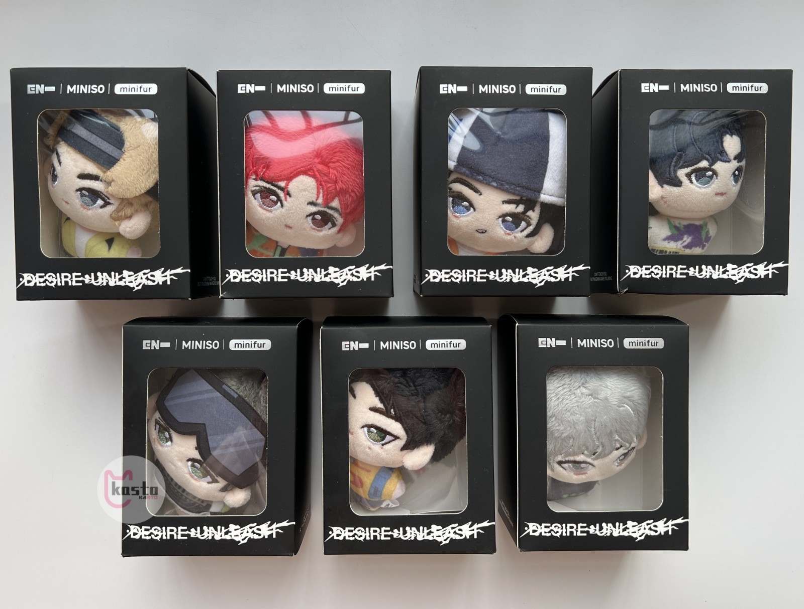 Enhypen Miniso Land Plush Doll Character CHINA ONLY DESIRE UNLEASH Official 10cm