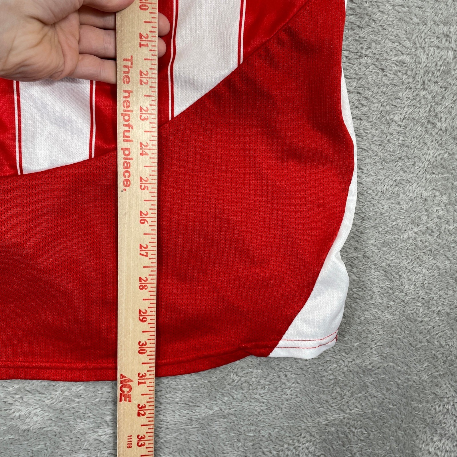 Vintage Nike Atletico Madrid Jersey Mens 2XL Red Barbosa Soccer Y2K 2004–05 Kit