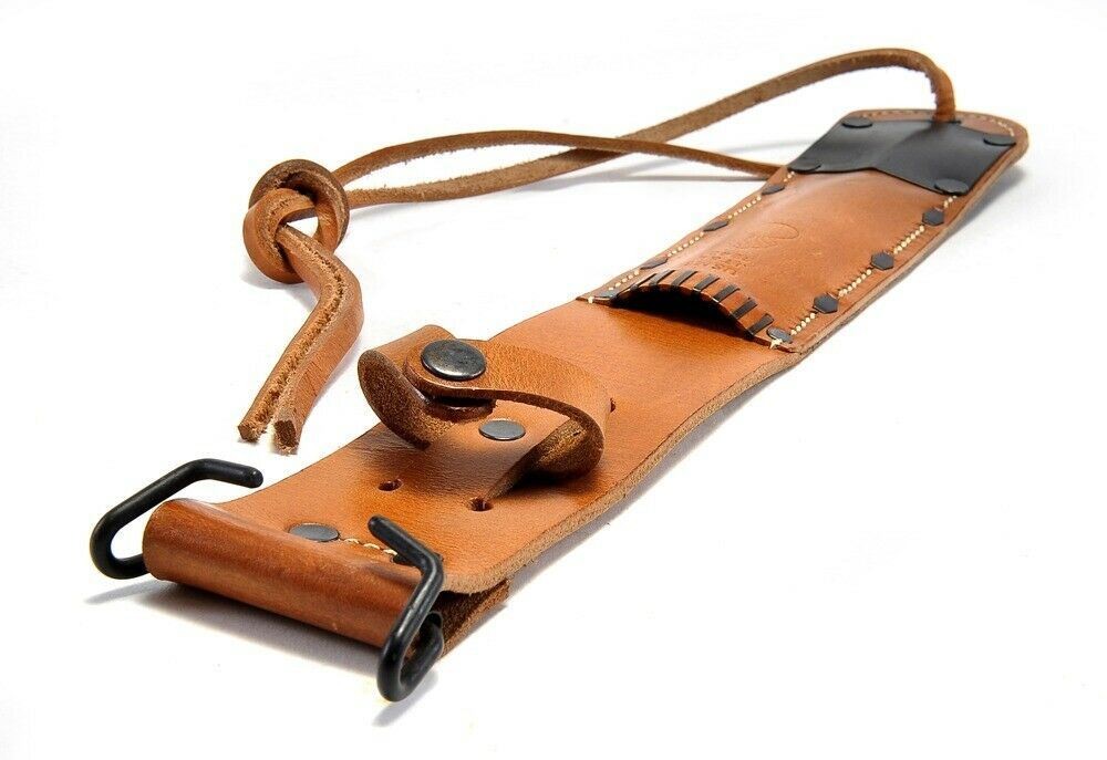 U.S. WWII M3 FIGHTING KNIFE & M6 LEATHER SCABBARD
